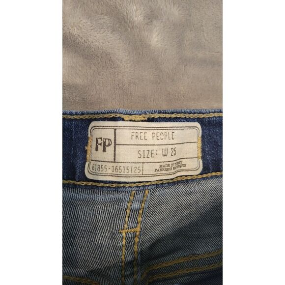 Free People Distressed Ankle Skinny Jeans - Picture 3 of 4